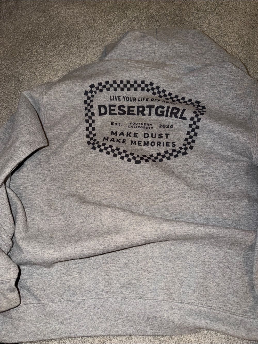 Women’s Gray Graphic Sweatshirt